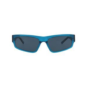 Balenciaga Square-Frame Recycled Acetate Sunglasses Blue Unisex-Adult
